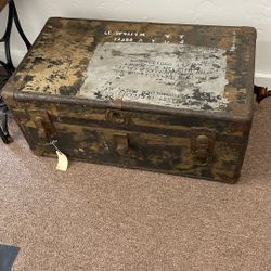 Vintage Officer’s Trunk