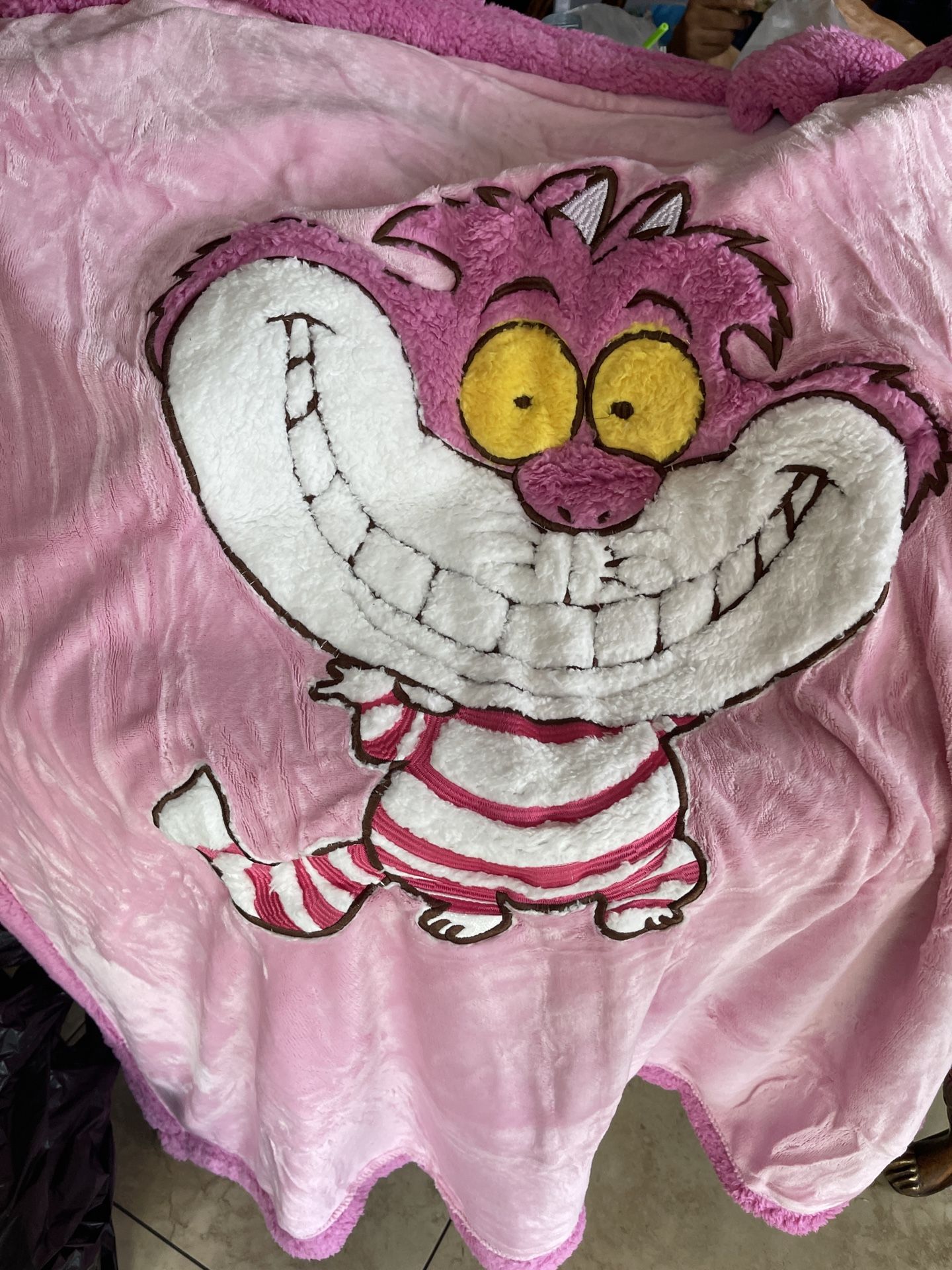 Blankets Spider Man And  Cheshire Cat