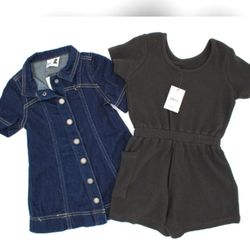 2T Cotton On Kids – Jean Dress & Jumper (Set of 2, NWT)