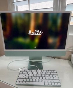 2023 Apple iMac 24-inch Green All-in-One Desktop