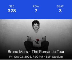 Bruno Mars Tickets 