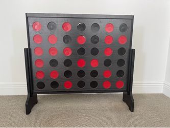 Large Wooden Connect Four Game