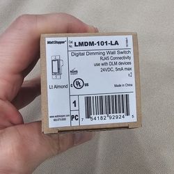  LMDM-101-LA Dimming Wall Switch 1-button with Infared - Black * NEW