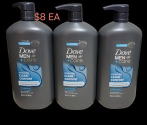 DOVE MEN CARE BODY WASH $8EA