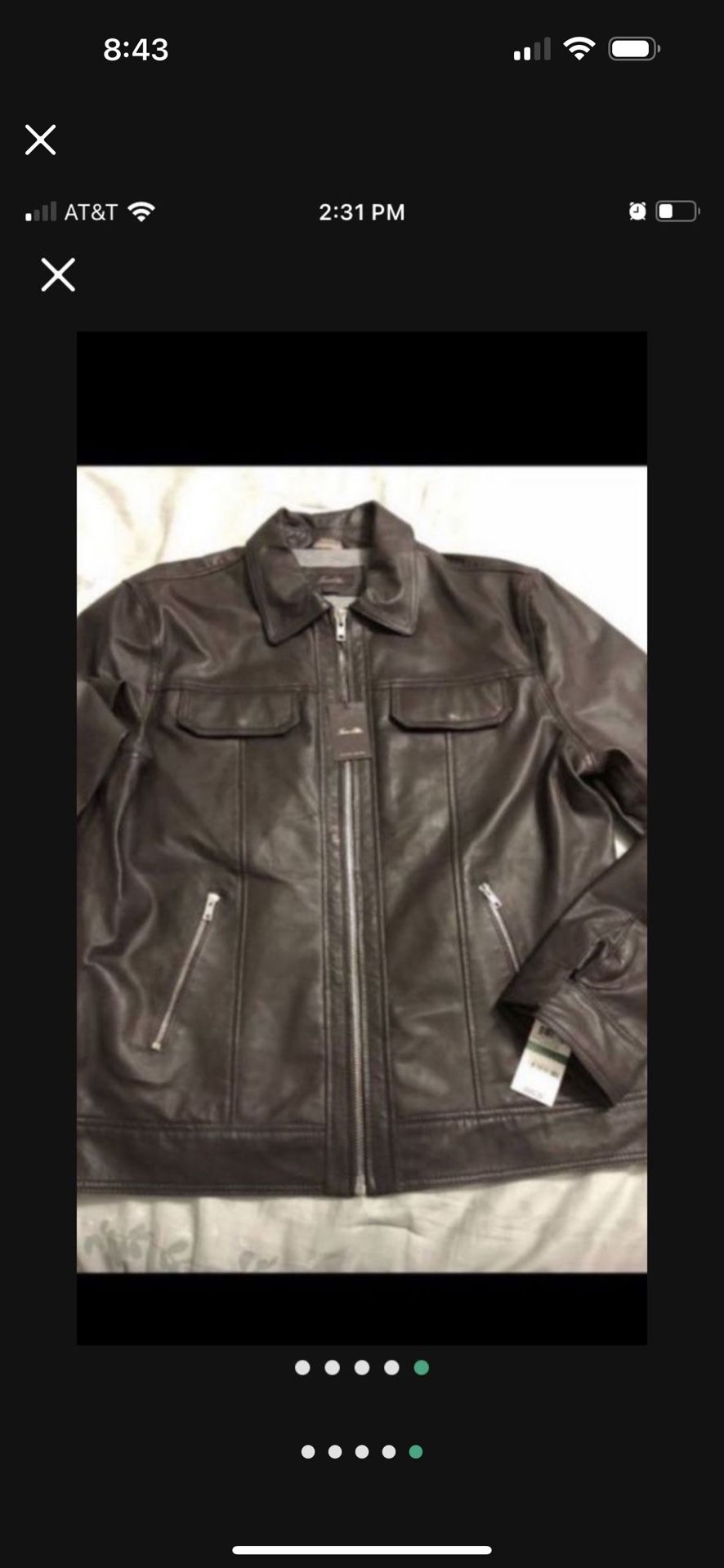 Brand New Leather Jacket
