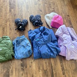 Winter gear (warm coats) for 10yo girl and 12yo boy
