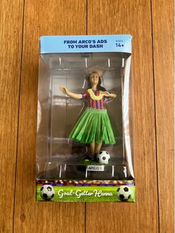 ARCO Gas Hanna Hula Skirt Dancer