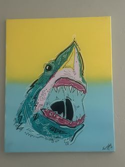 Shark Canvas