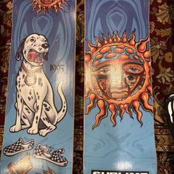 Skateboard Decks Sublime Rare Set