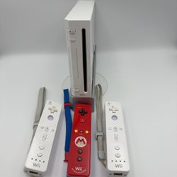 Nintendo Wii Video Game Console RVL-001 White