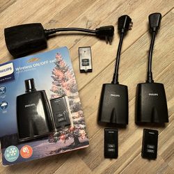 4x Philips Wireless On/Off Switches