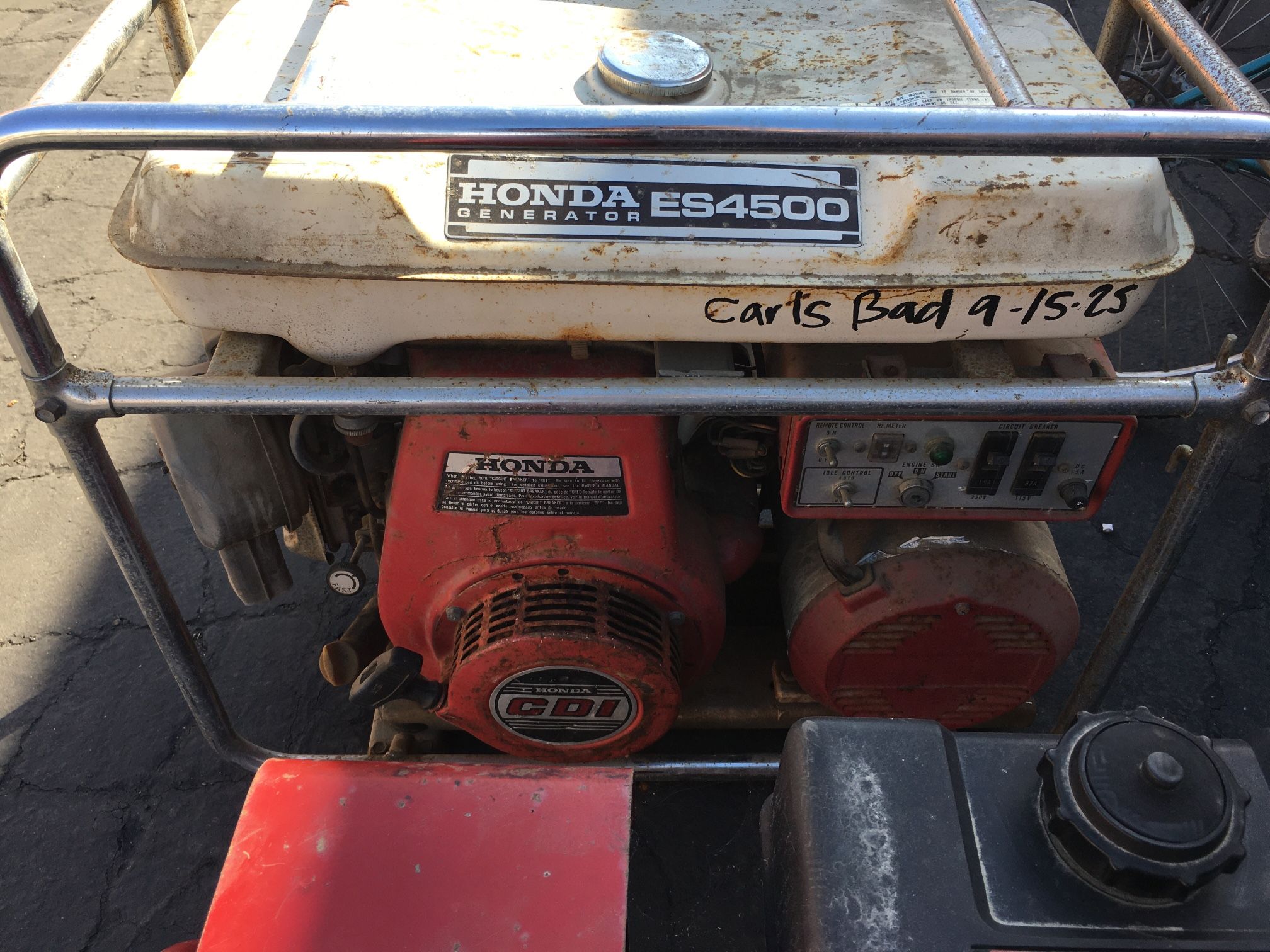 Honda ES4500 Generator