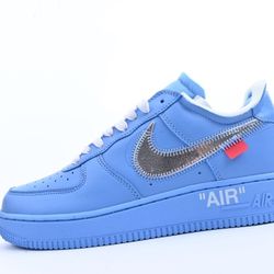 Nike Air Force 1 Low Off White Mca University Blue 36