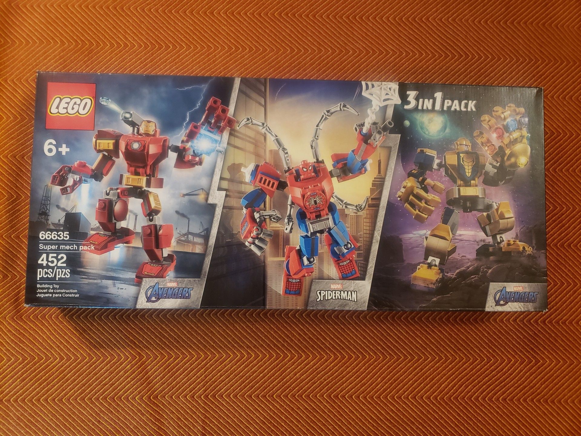 New In Box Lego Super Mech Pack 66635