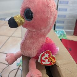 Gilda Flamingo Beanie Baby