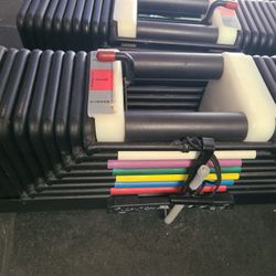 125 lb Powerblock dumbbells 