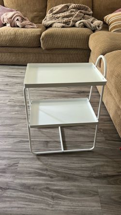 White side table