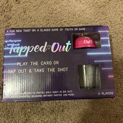 Tapped Out Party Game 