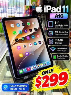 🔥 APPLE iPAD 11th GENERATION (A16) – ONLY $299! 🔥