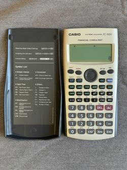 Casio FC100V Financial Consultant Electronic Calculator