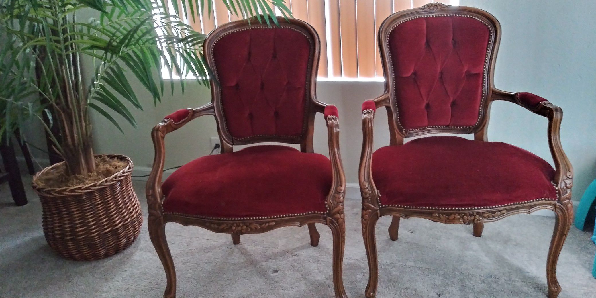 Antique set of chairs