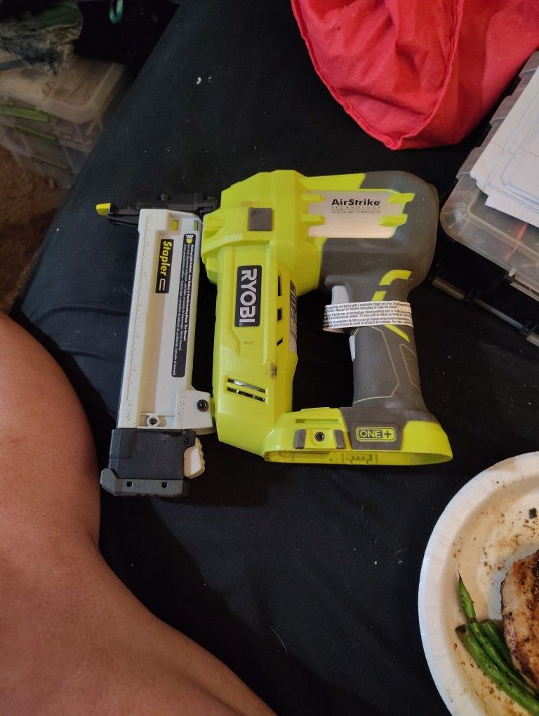 Ryobi One + Stapler