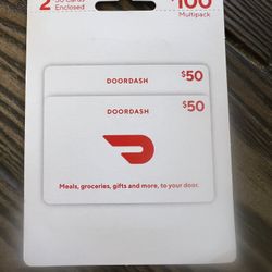 2 Door Dash $100 value