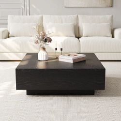 Brand New in Box Povision Coffee Table w/Drawers (Black)