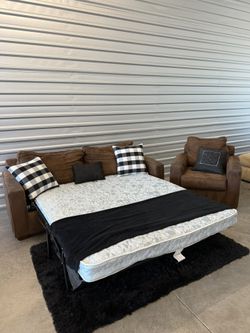 American Furniture Pull-Out Sleeper Couch/Sofa