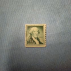 US Stamp 1¢ George Washington 