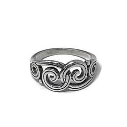 James Avery Retired Sterling Silver Swirl Scroll Vintage Ring: James Avery Jewelry/Size8