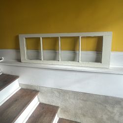 Antique 4 Pane  Transom Window. 