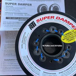 ATI Super Damper LS1 LS2 Corvette + AC pulley