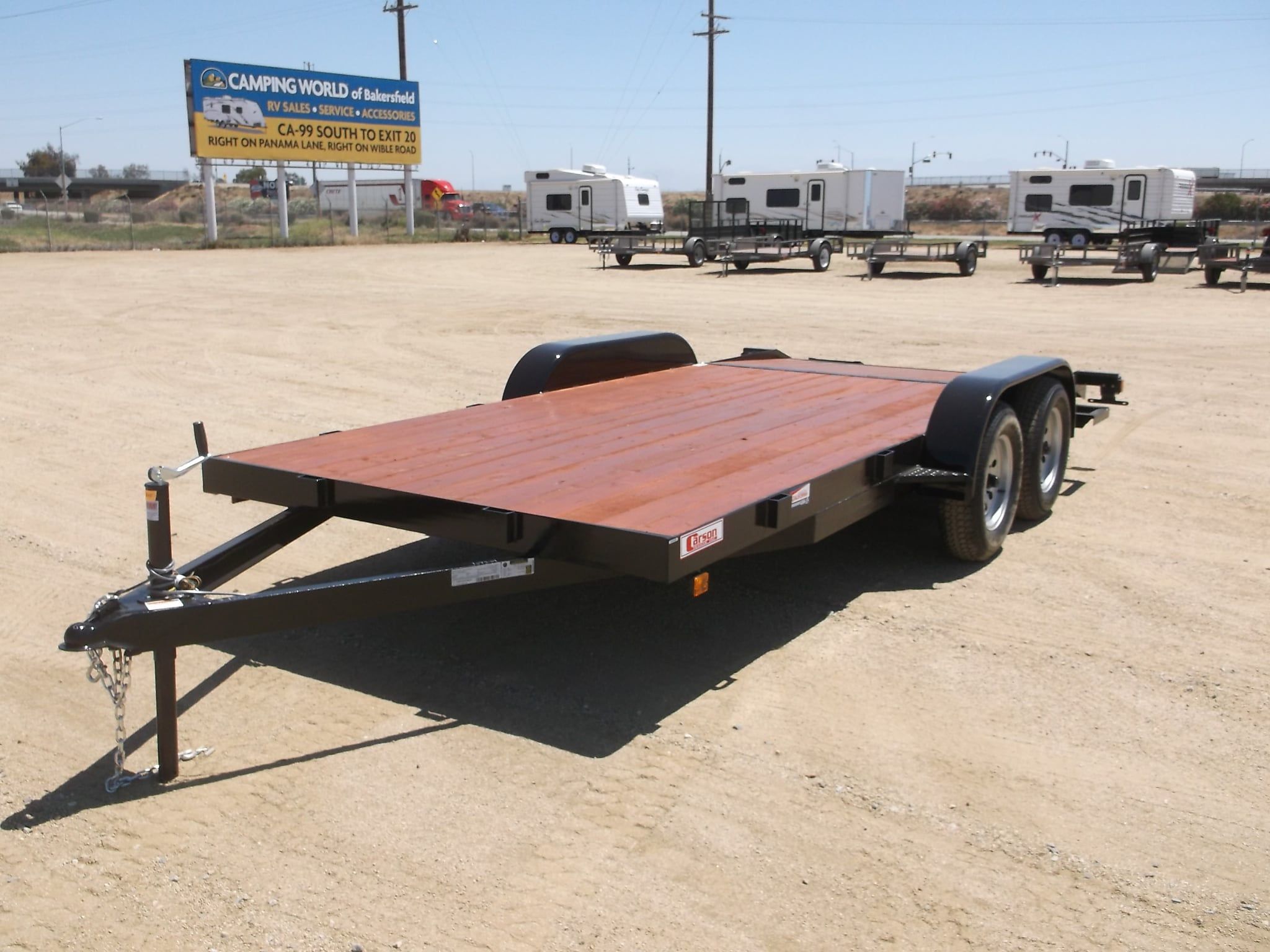 Carson Standard Car Hauler 6.5 X 16 T/A