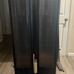 Martín Logan ESL Vantage Speakers And Yamaha Receiver RX-V685