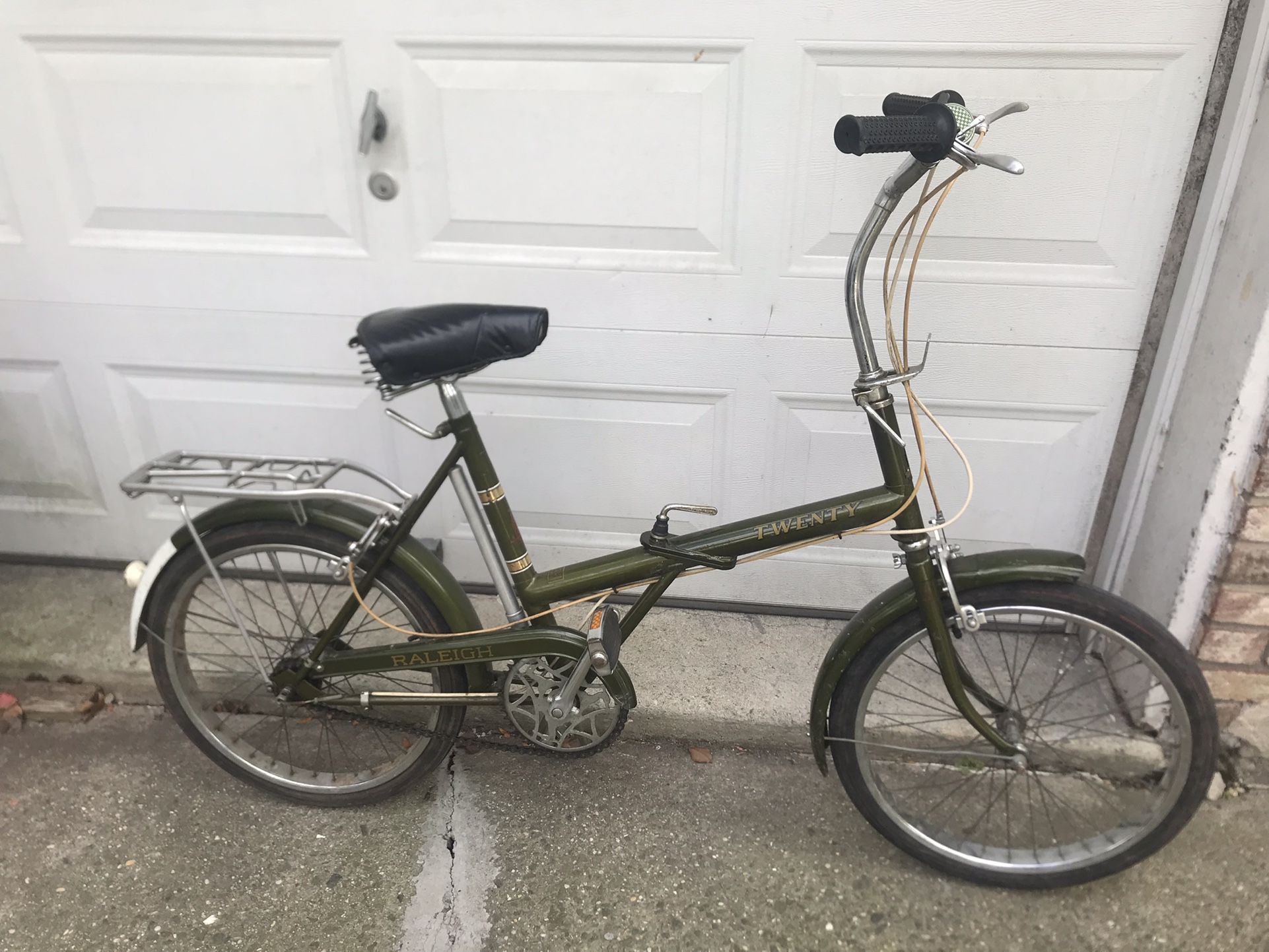 1969 Raleigh  Twenty 3Speed Folding Bike Made In England 