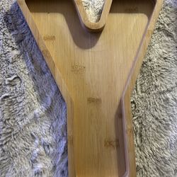 Bamboo Letter Y 