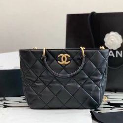 Chanel 23B Luxury Tote Bag Real Leather Medium (Price $300)