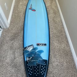 7’4 Stretch Buzz Gun // Futures Fins // 44.7L