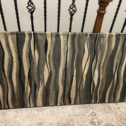 Beautiful ‘Zebra Print’ Textured Wall Painting 