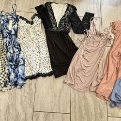 Dress $8-$10 Each New Strechy Size Medium 