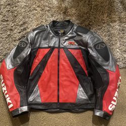 Suzuki Leather Jacket  XL