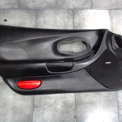 97-04 Corvette C5 Interior Driver side LH left door panel Black 3074-S