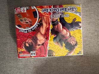 🏴‍☠️ One Piece Card Game – 2 Set Sail Deck Set – NEW/SEALED