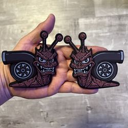 Snail turbo fender badges