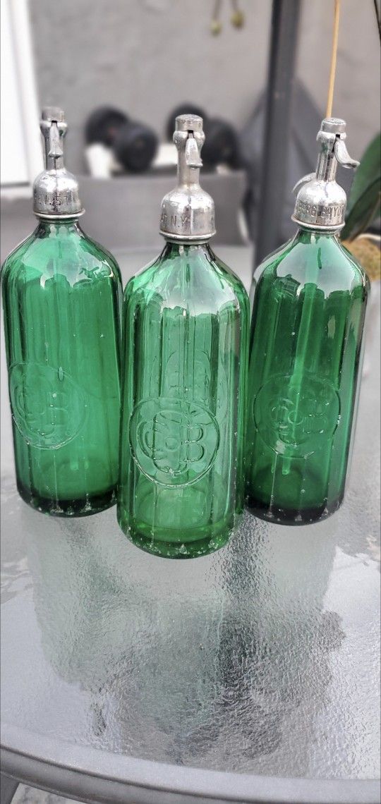 Antique Seltzer Bottles