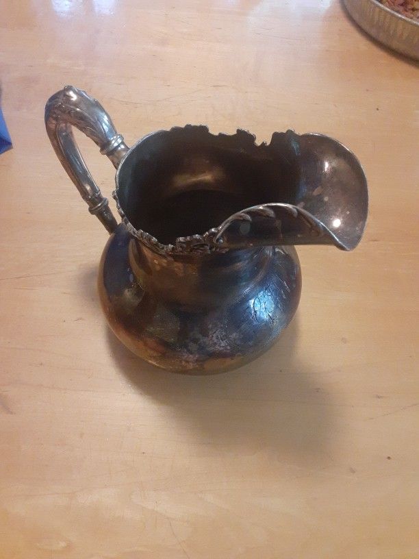 Silver Plate Pitcher