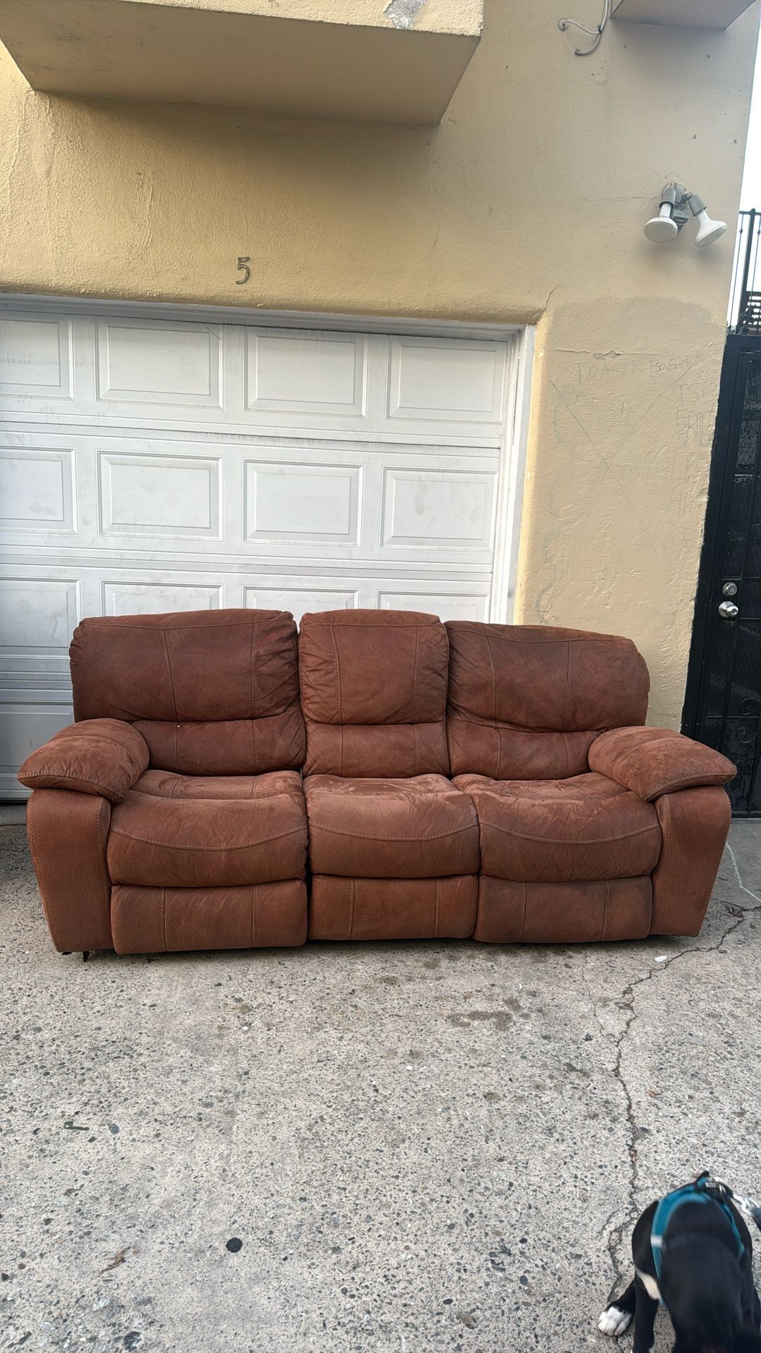 Brown Recliner Couch