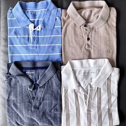 4 Men’s Banana Republic Polos Size Small