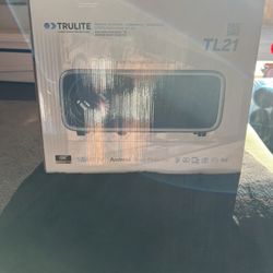 Tru Lite Lazer Smart Projector and Digital Projector Screen 